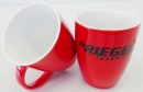 Rieger Tasse Lima, rot-weiß